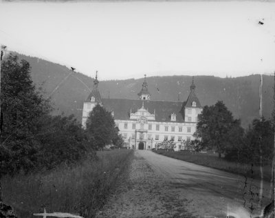 Kasteel Eggenberg in Eggenberg bij Graz door Wilhelm J. Burger