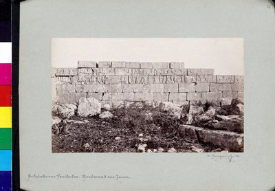 Heroon van Trysa door Wilhelm J. Burger
