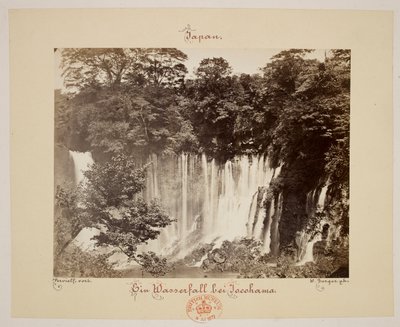 Waterval in Yokohama door Wilhelm J. Burger