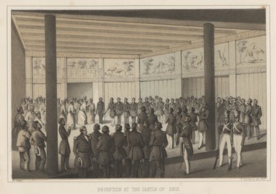 Ontvangst in het Kasteel van Shui, 1855 door Wilhelm Joseph Heine