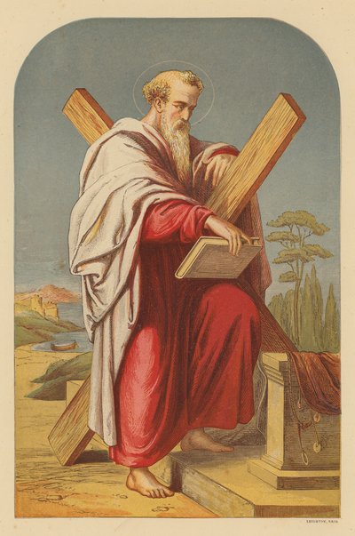 Sint Andreas door Wilhelm Kandler