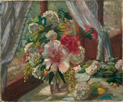 Bloemenstuk door Wilhelm Legler
