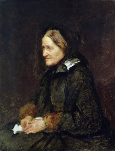 Helene Leibl, de Tante van de Kunstenaar, 1867 door Wilhelm Maria Hubertus Leibl