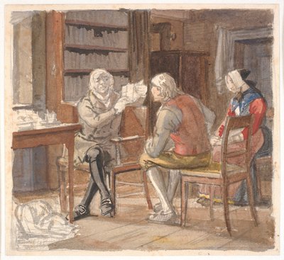 Boeren bij de procureur door Wilhelm Marstrand