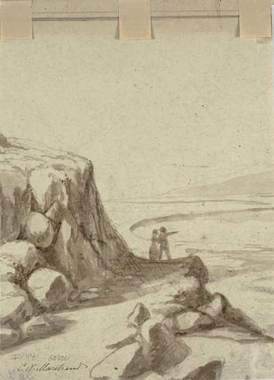 Winkelscène door Wilhelm Marstrand