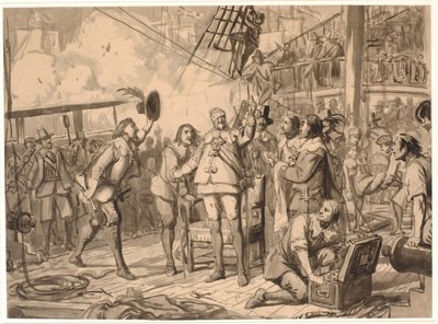 Chr. 4. op "Trefoldigheden" door Wilhelm Marstrand