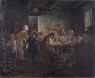 Collegium Politicum. Uit Ludvig Holberg