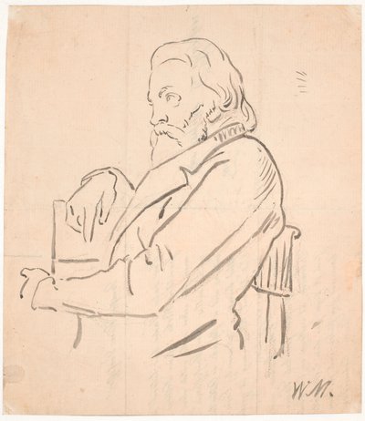 Constantin Hansen door Wilhelm Marstrand