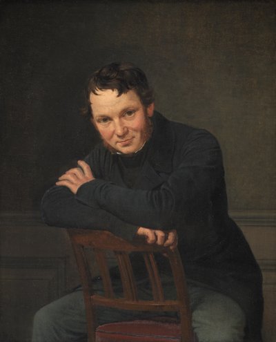 Gottlieb Bindesbøll, Deense Architect door Wilhelm Marstrand