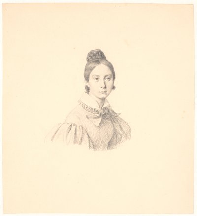 Portret van Sophie Frederikke Raffenberg door Wilhelm Marstrand