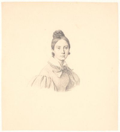 Portret van Sophie Frederikke Raffenberg door Wilhelm Marstrand