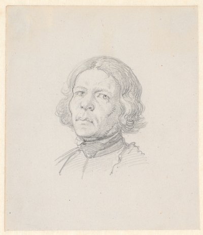Portrethoofd, Zweedse boer door Wilhelm Marstrand