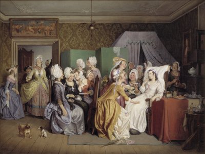 Scène uit Ludwig Holbergs 
