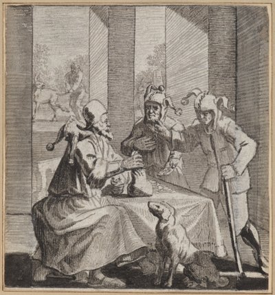 De borgontvangende dwaas door Wilhelm Stettler