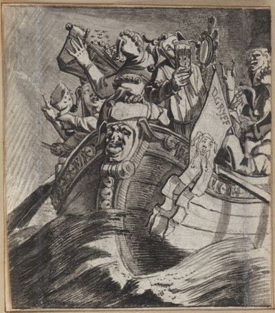 De Dwaas Dromend Van Het Land Van Melk En Honing door Wilhelm Stettler
