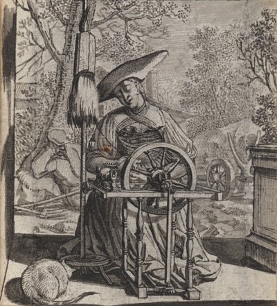 De Luie Dienstbode Nar door Wilhelm Stettler