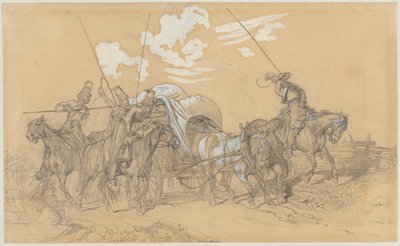 De overval door Wilhelm Von Diez