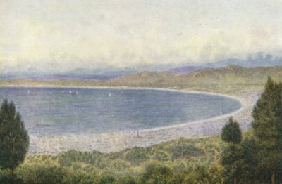 Tafelbaai vanaf de Kloof Nek door Wilhelm Westhofen