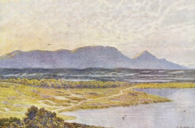 Tafelberg vanaf Retreat Flats door Wilhelm Westhofen