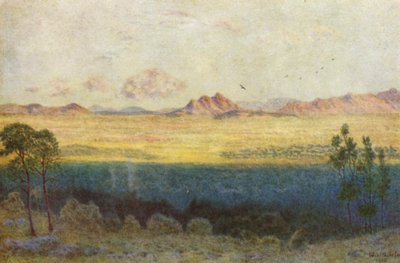De Blauwe Schaduw, Uitzicht vanaf Rhodes