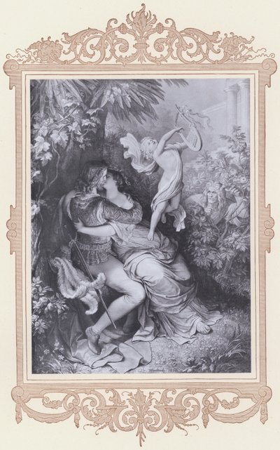 Helena, Faust door Wilhelm von (after) Kaulbach