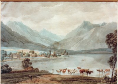 Het Schliermeer door Wilhelm von Kobell