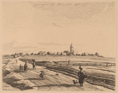 Giesing door Wilhelm von Kobell