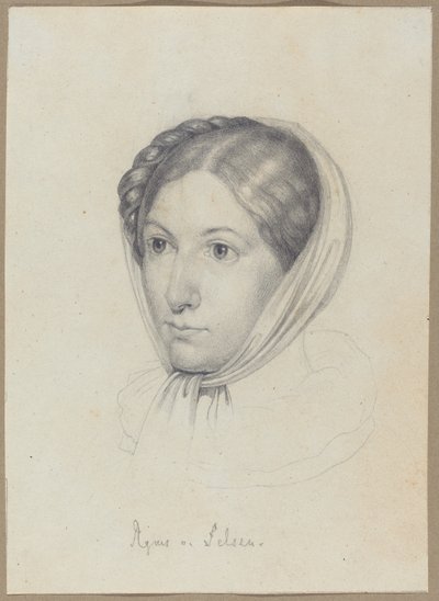 Agnes von Felsen door Wilhelm von Kügelgen