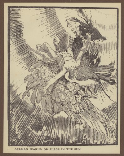 Duitse Icarus, of Plaats in de zon door Will Dyson