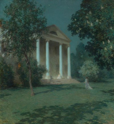Mei Nacht door Willard Leroy Metcalf