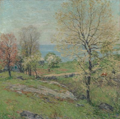 De Ontluikende Eik door Willard Leroy Metcalf