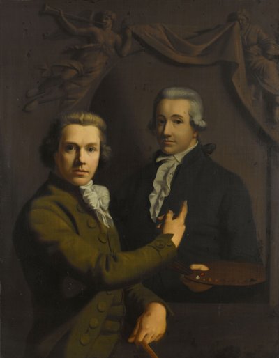 Zelfportret door Willem Bartel van der Kooi