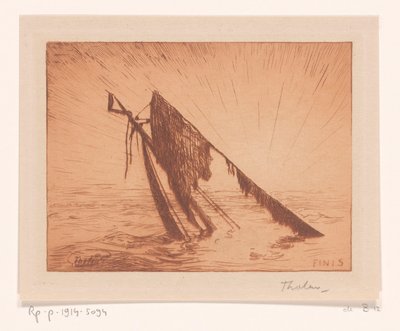 Finis door Willem Bastiaan Tholen (signed by artist)