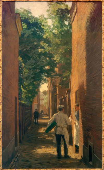 Steeg in Den Haag door Willem Bastiaan Tholen