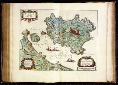 Ischia, 1642 door Willem Blaeu