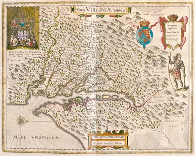 Virginia, en de Chesapeake-regio, in 