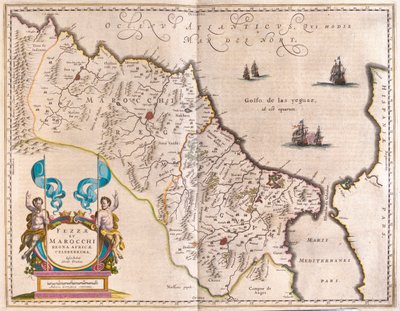Noordwest-Afrika en Marokko, in 