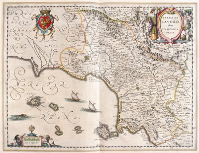 regio Campania, Italië, in 
