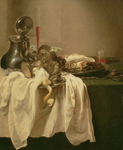 Stilleven door Willem Claesz. Heda