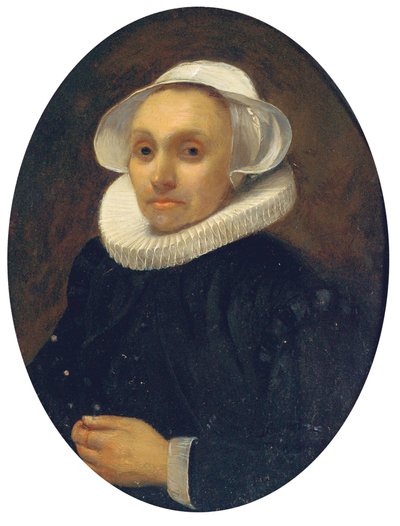 Portret van een dame door Willem Drost
