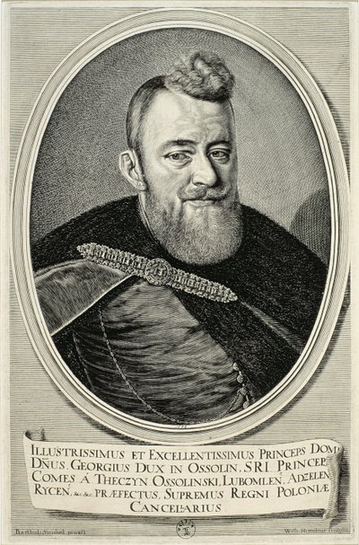 Jerzy Ossolinski (1595-1650) 1648 door Willem Hondius