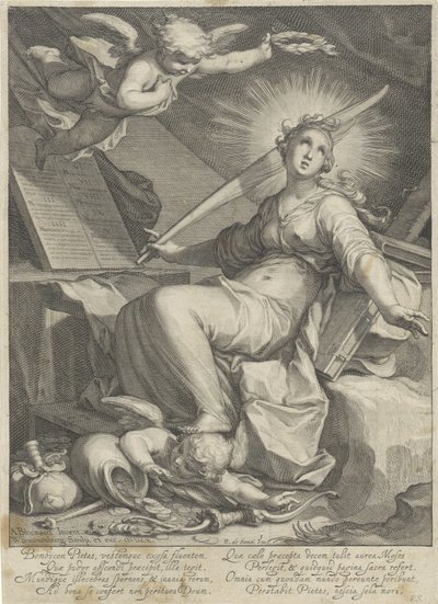 Vroomheid door Willem Isaacsz. van Swanenburg