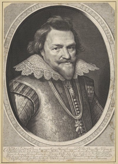 Portret van Filips Willem, prins van Oranje door Willem Jacobsz Delff