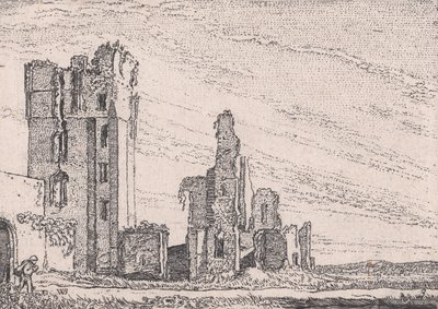 Het Huys te Kleef bij Haarlem, uit Verscheyden Landtschapjes Various Little Landscap..., ca. 1616 door Willem Pietersz. Buytewech
