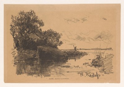 Polderlandschap door Willem Roelofs (I)