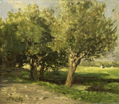 Wilgebomen door Willem Roelofs (I)