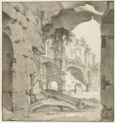 Romeinse ruïnes door Willem Schellinks