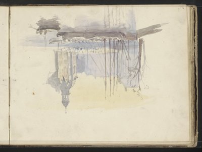 Oude Beurs aan de Blaak te Rotterdam door Willem Troost (II)