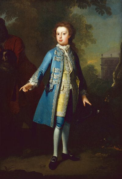Portret van de 3e hertog van Chandos als jongen door Willem Verelst