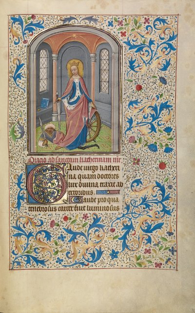 Heilige Katharina door Willem Vrelant